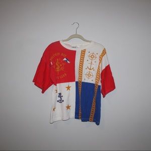 Vintage dolphin Bay yacht club T-shirt